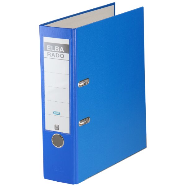 ELBA Ordner rado brillant, Rückenbreite: 80 mm, gelb