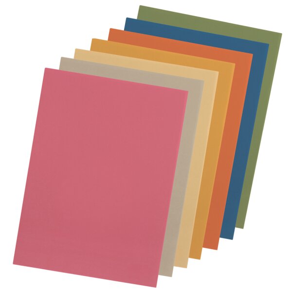 ELBA couverture pour dossiers, A4, carton manille, vert