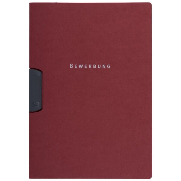 Oxford clip-fix Bewerbungsmappe job-excellent, bordeaux