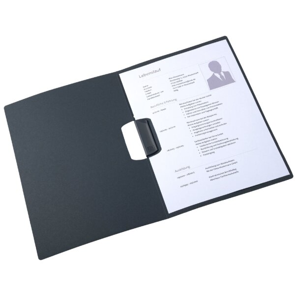 Oxford clip-fix Bewerbungsmappe job-excellent, dunkelblau