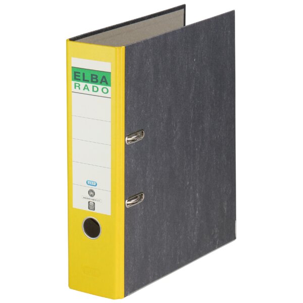 ELBA Ordner rado Wolkenmarmor, Rückenbreite: 50 mm, grün