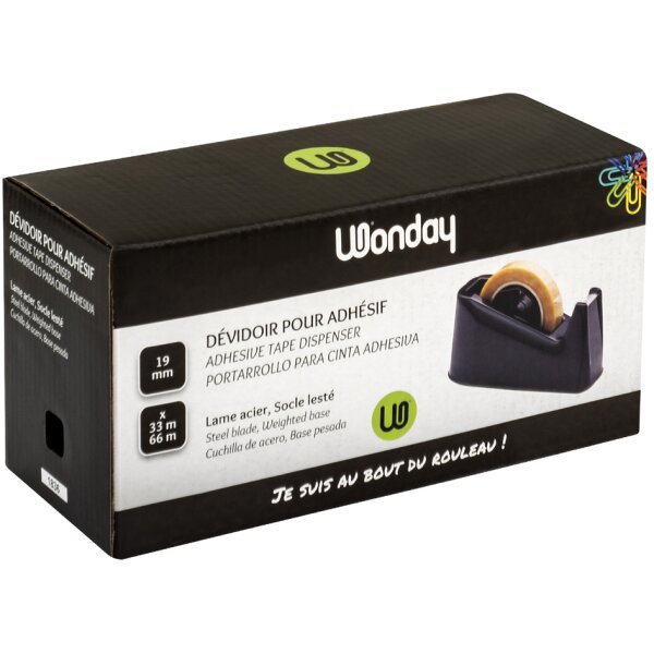 Wonday Tischabroller Classique, schwarz, unbestückt