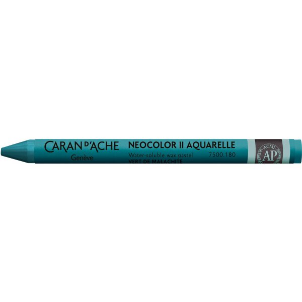 CARAN DACHE Crayons de cire Neocolor II 7500.180 vert de malachite