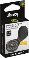 Wonday Boussole de poche, diamètre: 45 mm, avec...