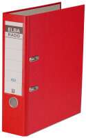 ELBA classeur rado brillant, largeur de dos: 80 mm, rouge