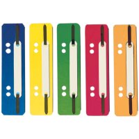 ELBA Heftstreifen, PP, grau, kurz, 35 x 150 mm