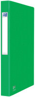 Oxford Classeur EUROFOLIO+, A4, carton, 2 anneaux, vert