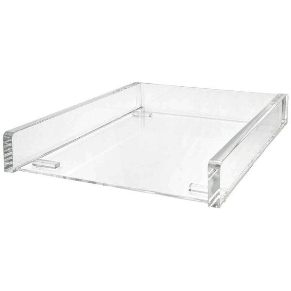 WEDO Briefablage "cristallic", DIN A4, glasklar
