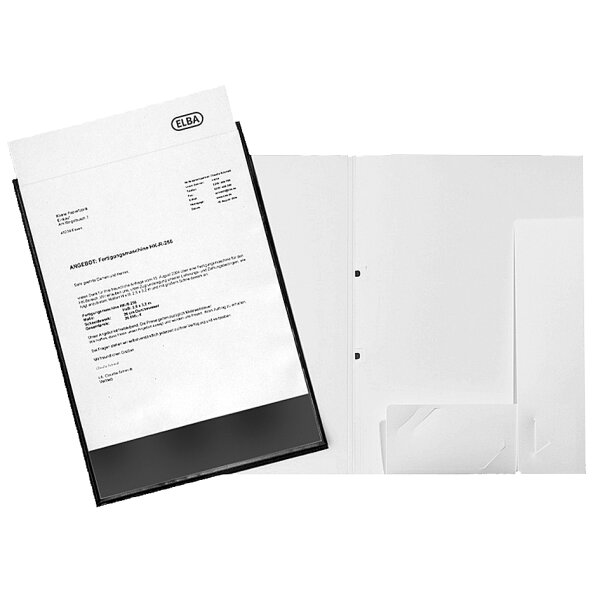 Oxford Angebotsmappe image+, mit A4-Sichttasche, weiss