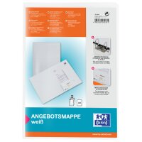 Oxford Angebotsmappe image+, mit A4-Sichttasche, weiss