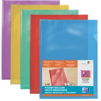 Oxford Sichthüllen, transparent, DIN A4, aus PVC,...