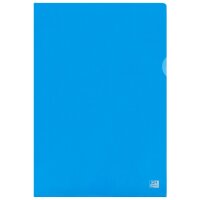 Oxford Pochettes coin Premium, A4, PVC, transparent, jaune