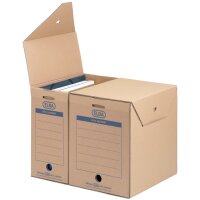 ELBA Archiv-Schachtel tric System, naturbraun, mit Greifloch