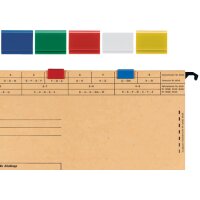 ELBA Farbreiter, aus PVC, zum Aufstecken, rot