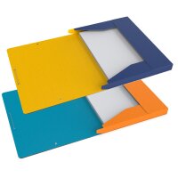 Oxford Boîte de classement Bicolor Recyc+, A4, assorti