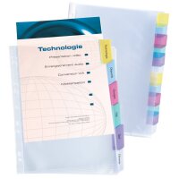 Oxford Pochettes perforées intercalaires, A4+, 12...