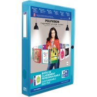 Oxford Boite de rangement POLYVISION, A4, PP, incolore