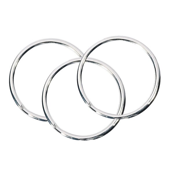 WEDO Metall-Schlüsselringe, Durchmesser: 20 mm