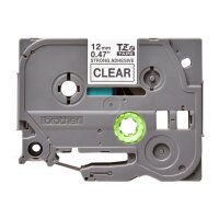 PTOUCH Ruban, strong/adh. noir/trans. TZe-S131 PT-300 12 mm