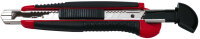 WEDO Profi-Cutter Auto-Load, Klinge: 18 mm, schwarz rot