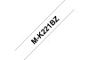 PTOUCH Band, nicht lam. schwarz weiss M-K221BZ zu PT-65 75 85 110 8m x 9 mm