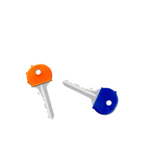 WEDO Protections rondes pour cl&eacute;s, carton de 100 pi&egrave;ces