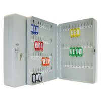 WEDO Schlüsselschrank für 24 Schlüssel, lichtgrau