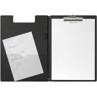 WEDO Porte-bloc double standard, format A4, noir