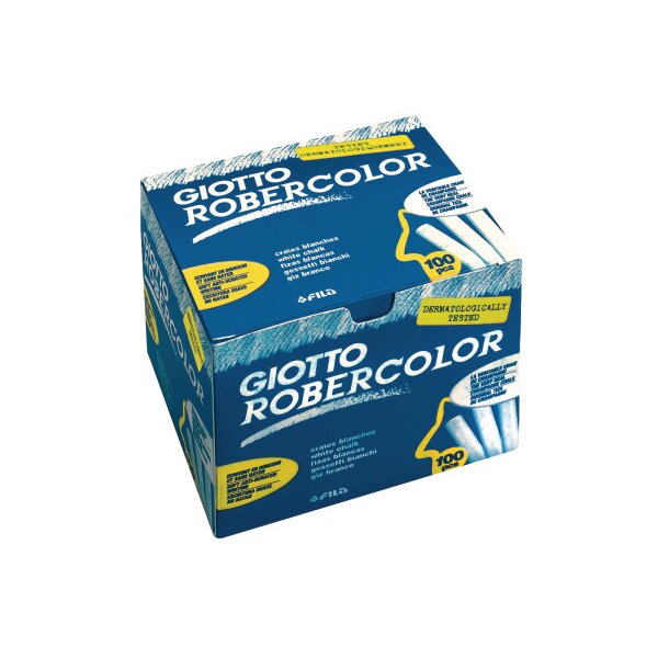 GIOTTO Kreiden Robercolor 538800 weiss 100 Stück