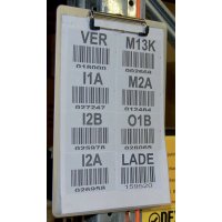 MAUL Porte-bloc, en aluminium, bande magnétique, A4