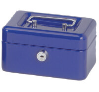 MAUL Geldkassette mit Münzeinwurf, blau