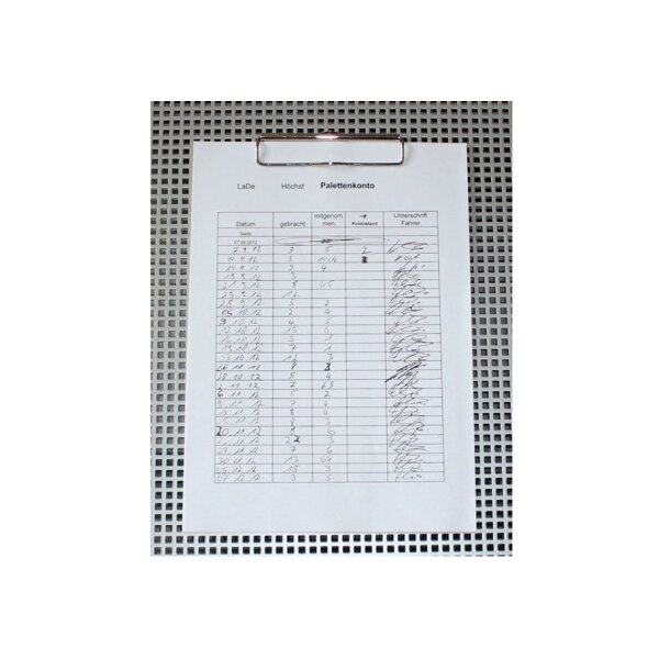 MAUL Pince pour porte-bloc, largeur:120 mm, écartement:10 mm