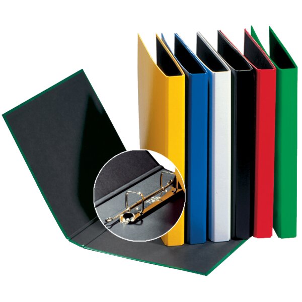 PAGNA Ringbuch "Basic Colours", 2 B&uuml;gel-Mechanik, weiss