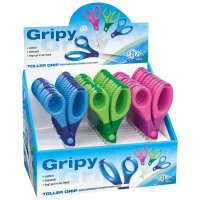 WEDO Bastelschere Gripy, spitz, Länge: 130 mm, 30er...