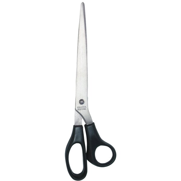 WEDO Edelstahl-Universalschere, spitz, Länge: 160 mm,schwarz