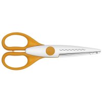 WEDO Ciseaux cranteurs, découpe Zig Zag, orange