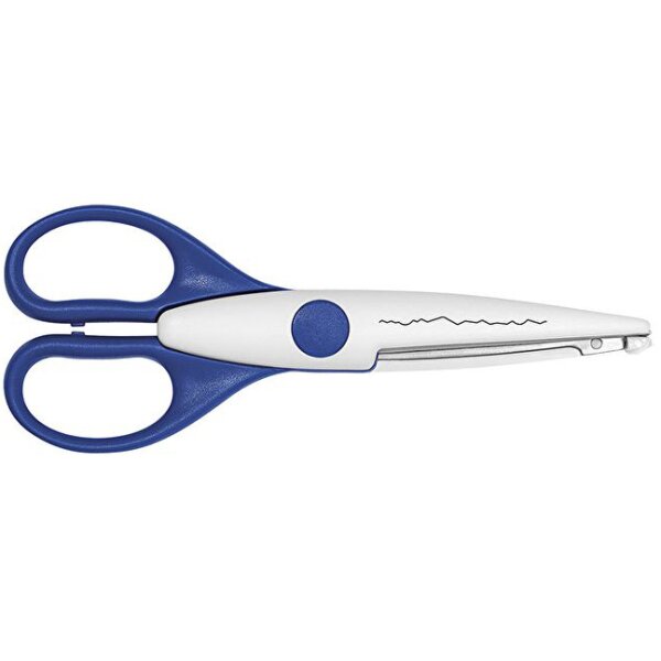 WEDO Ciseaux cranteurs, découpe baroque, violet