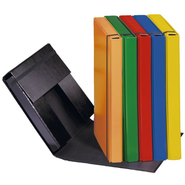 PAGNA Heftbox "Basic Colours", DIN A4, blau