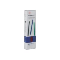 GBC Plastikbindrücken 8mm A4 4028214 rot, 21 Ringe 100 Stück