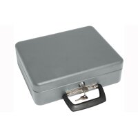 WEDO Geldzählkassette Standard, grau, aus Stahlblech