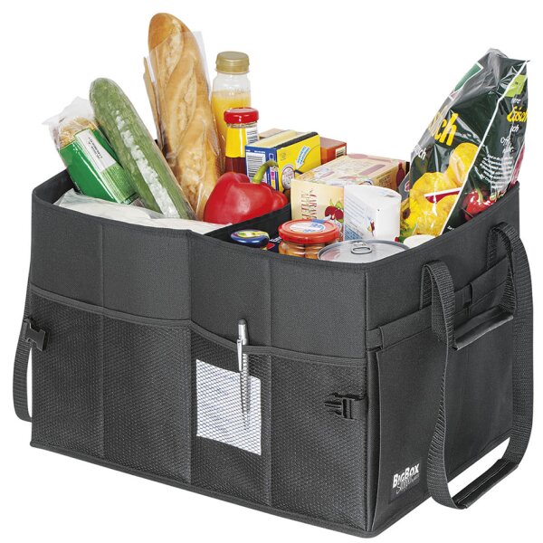 WEDO Sac de courses BigBox, taille: L, noir