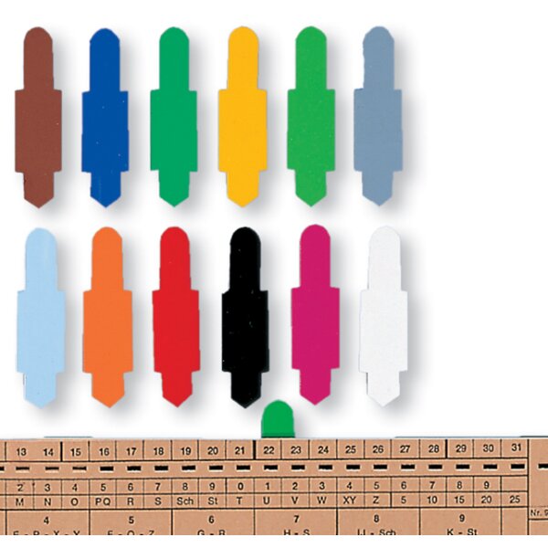 ELBA Stecksignal, weiss