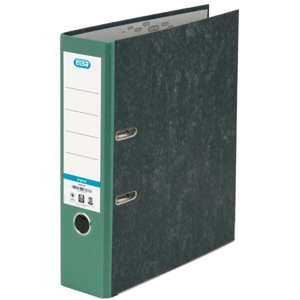 ELBA classeur smart marbré nuageux, dos: 80 mm, gris, A4