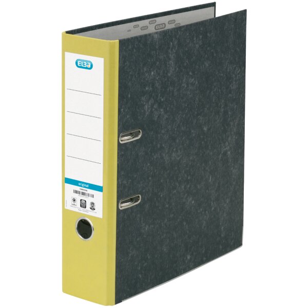 ELBA classeur smart marbré nuageux, dos: 80 mm, gris, A4