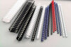 GBC Plastikbinderücken 12mm A4 4028237 blau, 21 Ringe 100 Stück