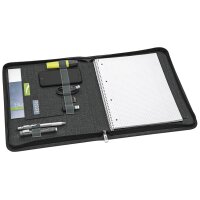 WEDO Schreibmappe COLLEGE, A4, Polyester, grau