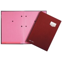 PAGNA Parapheur DE LUXE, A4, 20 compartiments, gris