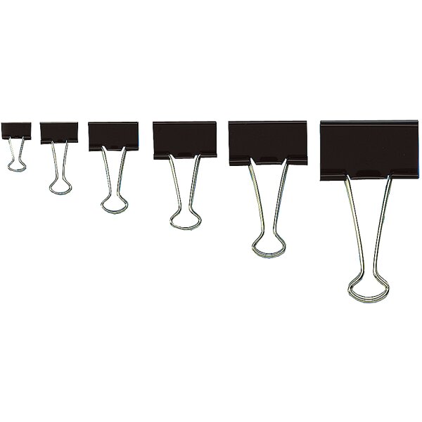 WEDO Pince double clip Foldback, (L)25 mm, écartement: 9 mm