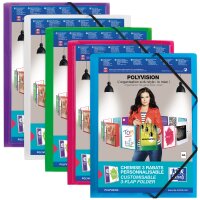 Oxford Chemise à élastique POLYVISION, A4,...