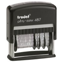 trodat Wortbandstempel Printy Dater 4817, mit Datum, SB-